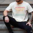 Introverts Don’t Make Friends They Get Adopted By Extroverts Men's Comfort Colors T-Shirt Ivory Introverts Don’t Make Friends They Get Adopted By Extroverts Men's Comfort Colors T-Shirt Ivory