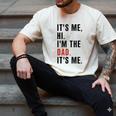 Its Me Hi Im The Dad Its Me Fathers Day Wife Daughter Men's Comfort Colors T-Shirt Ivory