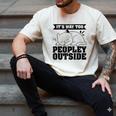 It's Way Too Peopley Outside Anti Social Introvert Men's Comfort Colors T-Shirt Ivory It's Way Too Peopley Outside Anti Social Introvert Men's Comfort Colors T-Shirt Ivory