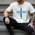 Jesus God Religious Man Of God Husband Dad Protector Men's Comfort Colors T-Shirt Ivory
