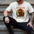 Just A Dad Who Always Came Back With The Milk Bigfoot Men's Comfort Colors T-Shirt Ivory