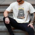 Just A Girl Who Loves Cats & Books Bookish Women Men's Comfort Colors T-Shirt Ivory
