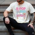 K-Pop Dad Of The Birthday Girl Men's Comfort Colors T-Shirt Ivory
