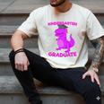 Kids Kindergarten Graduation Idea For Girls Dinosaur Men's Comfort Colors T-Shirt Ivory
