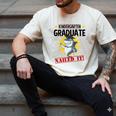 Kids Kindergarten Nailed It Shirt 2019 Shark Graduation Tee Men's Comfort Colors T-Shirt Ivory