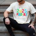 Kids Pre-K Graduate 2025 Preschool Graduation Class Of 2025 Kids Men's Comfort Colors T-Shirt Ivory