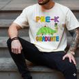 Kids Pre-K Graduate Brontosaurus Dino Pre Kindergarten Graduation Men's Comfort Colors T-Shirt Ivory