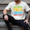Kids So Long PRE-K It's Been Fun Shirt Boy Girl Graduation Men's Comfort Colors T-Shirt Ivory