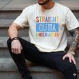 Kids STRAIGHT OUTTA KINDERGARTEN T-SHIRT FUNNY GRADUATION GIFT Men's Comfort Colors T-Shirt Ivory