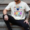 Kindergarten Graduation Class 2024 1st Grade Here I Come Men's Comfort Colors T-Shirt Ivory