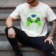 Kindergarten Graduation Level Complete Gamer Class 2024 Kids Men's Comfort Colors T-Shirt Ivory