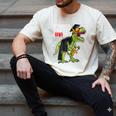 Kindergarten Grawrduate Dinosaur Graduation Cap Shirt Men's Comfort Colors T-Shirt Ivory