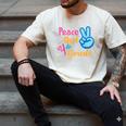 Last Day Of School Peace Out Grade 4 Graduation Kids Men's Comfort Colors T-Shirt Ivory