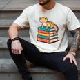 Leopard Gecko Book Lover Reading Men's Comfort Colors T-Shirt Ivory Leopard Gecko Book Lover Reading Men's Comfort Colors T-Shirt Ivory