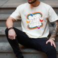 Library Book Fair Vibe Groovy Retro School Reading Nostalgic Men's Comfort Colors T-Shirt Ivory