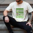 Look At Those Stripes Lawn Mowing Dad Lawn Mower Small Men's Comfort Colors T-Shirt Ivory