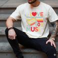I Love 90's Music Retro Style Nostalgia Cassette 1990s Party Premium Tri-Blend Men's Comfort Colors T-Shirt Ivory