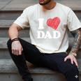 I Love Dad Men's Comfort Colors T-Shirt Ivory
