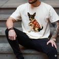 I Love Dad Tattoo Rat Terrier Dad Men's Comfort Colors T-Shirt Ivory