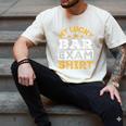 My Lucky Bar Exam Shirt Lawyer Law School Graduation Men's Comfort Colors T-Shirt Ivory