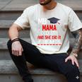 My MAMA Did It And She Did It For Me Graduation Nurse Men's Comfort Colors T-Shirt Ivory