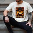Man Reading Book Black History Month Book Lover Afro Men's Comfort Colors T-Shirt Ivory