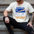 Marshallese Dad Marshall Islands Flag For Father's Day Men's Comfort Colors T-Shirt Ivory