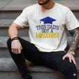 Masters Degree Proud Dad Graduation Shirt MBA Social Work Men's Comfort Colors T-Shirt Ivory