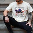 Memorial Day Memory Of Our Heroes Fallen Patriotic Veteran Men's Comfort Colors T-Shirt Ivory Memorial Day Memory Of Our Heroes Fallen Patriotic Veteran Men's Comfort Colors T-Shirt Ivory