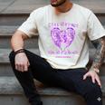 In Memory Of My Daughter Overdose Awareness Angel Wing Men's Comfort Colors T-Shirt Ivory In Memory Of My Daughter Overdose Awareness Angel Wing Men's Comfort Colors T-Shirt Ivory