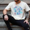 In My Mermaid Dad Era Family Matching Birthday Party Daddy Men's Comfort Colors T-Shirt Ivory