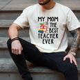 My Mom Is The Best Teacher Ever Apple Books School Mother Men's Comfort Colors T-Shirt Ivory