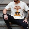 Nacho Average Dad Dad Joke Nacho Chip Men's Comfort Colors T-Shirt Ivory