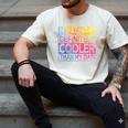 Nephew Niece My Aunt Is Cooler Than My Dad Men's Comfort Colors T-Shirt Ivory