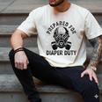 New Dad Prepared For Diaper Duty Men's Comfort Colors T-Shirt Ivory