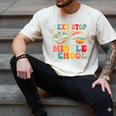 Next Stop Middle School Elementary School Graduation 2025 Men's Comfort Colors T-Shirt Ivory