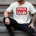 Ninja Dad Matching Family Ninja Warrior Men's Comfort Colors T-Shirt Ivory