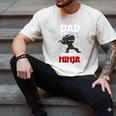 Ninja Favor Shirt For Men Dad Of The Birthday Boy Men's Comfort Colors T-Shirt Ivory