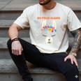 No Prob Llama Birthday Graduation Women Kids Girls Men's Comfort Colors T-Shirt Ivory