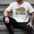 Not A Hugger Hedgehog Introvert Sarcasm Antisocial Men's Comfort Colors T-Shirt Ivory Not A Hugger Hedgehog Introvert Sarcasm Antisocial Men's Comfort Colors T-Shirt Ivory