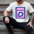 Not Today Cool Fun Cute Introvert Cat Character Men's Comfort Colors T-Shirt Ivory Not Today Cool Fun Cute Introvert Cat Character Men's Comfort Colors T-Shirt Ivory
