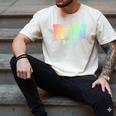 Nurse Graduation Shirt RN Est 2018 Rainbow Tshirt Men's Comfort Colors T-Shirt Ivory