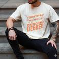 Nurse Graduation I Survived My Wife'S Nursing Degree Nurse Men's Comfort Colors T-Shirt Ivory