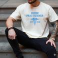 Nurse Practitioner Shirt NP Shirt For Graduation Men's Comfort Colors T-Shirt Ivory