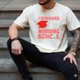 Nurse Survived Nursing School Graduation Men's Comfort Colors T-Shirt Ivory