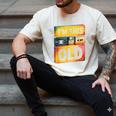 Im This Old Retro 80s 90s VHS Cassette Floppy Disk Nostalgia Men's Comfort Colors T-Shirt Ivory