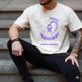 Overdose Awareness Shirt In Memory Of Sister Purple Ribbon Men's Comfort Colors T-Shirt Ivory Overdose Awareness Shirt In Memory Of Sister Purple Ribbon Men's Comfort Colors T-Shirt Ivory