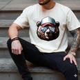 Papa Bear Face Cool Dad Style Retro Fathers Day Daddy Bear Men's Comfort Colors T-Shirt Ivory