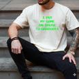 I Paused My Game To Graduate School Graduation Gamer Men's Comfort Colors T-Shirt Ivory