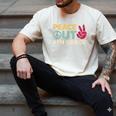 Peace Out 6th Grade Graduation Last Day Of School Men's Comfort Colors T-Shirt Ivory